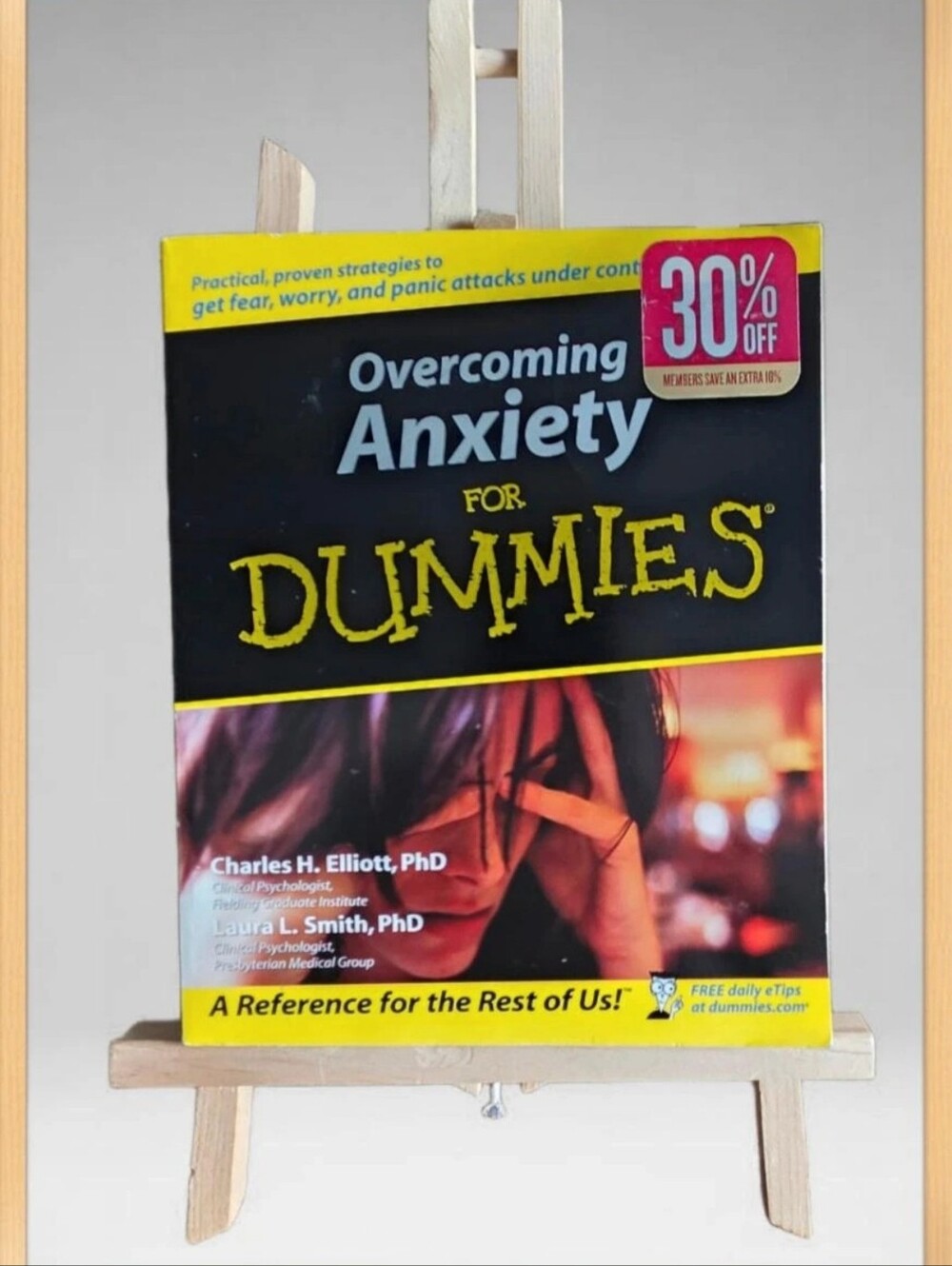 Overcoming Anxiety For Dummies 2nd Edition | Charles H. Elliott & Laura L. Smith